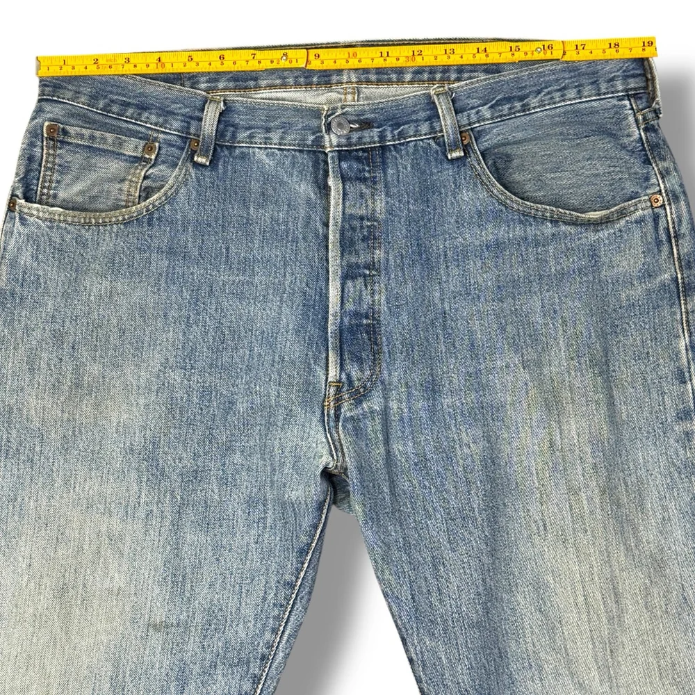 Levi's 501 Jeans Mens 38x30 Blue Denim